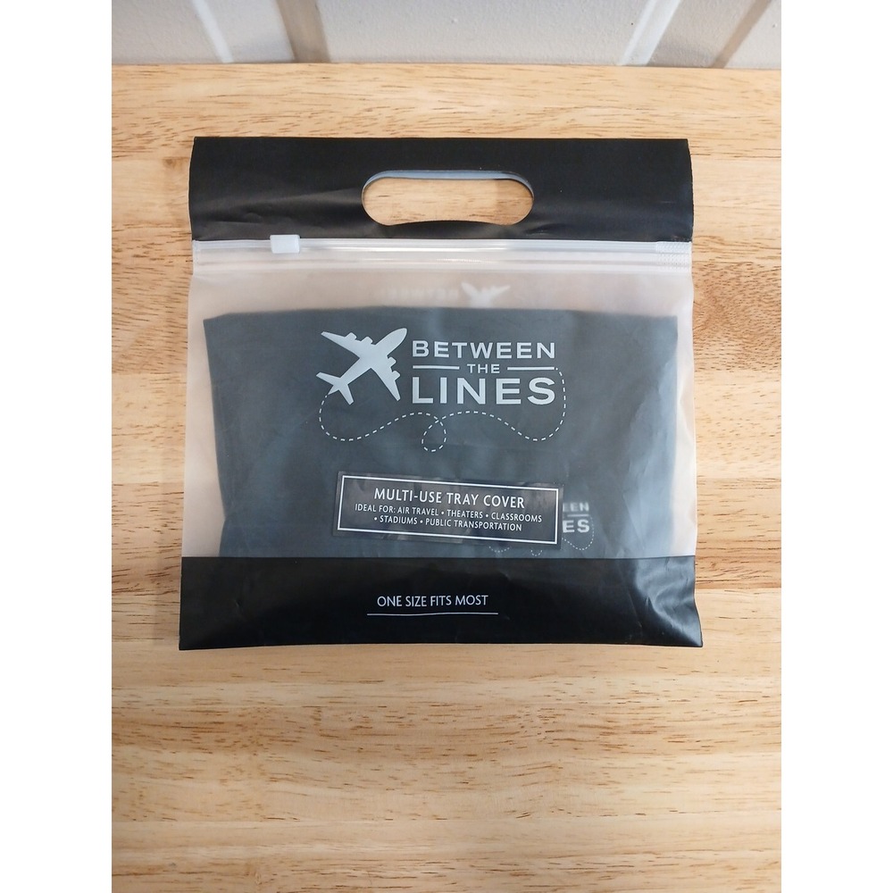 Between the Lines Airplane Tray Covers Reusable & Washable  Set of 3
